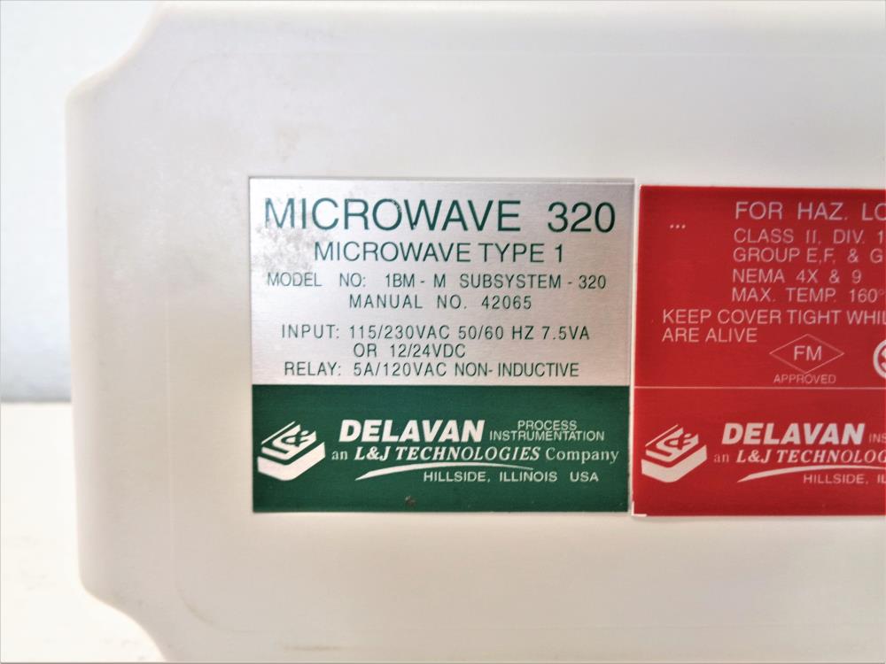 Delavan Microwave 320, Type 1, Model #1BM-M Subsystem-320
